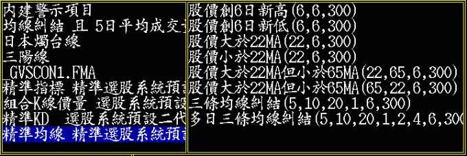 精準均線條件